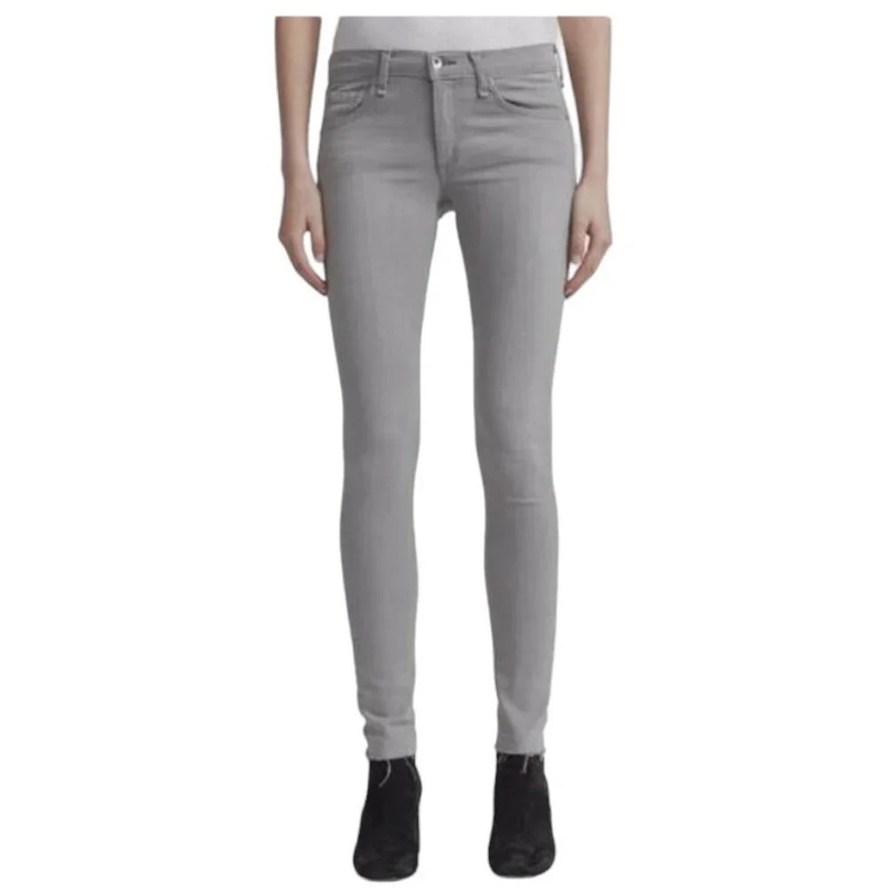 Rag & Bone Women's Ankle Skinny Jeans Size 29 Burmese Gray Wash - Picture 4 of 10